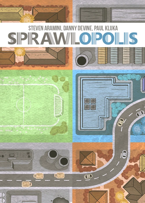 Cover image of Sprawlopolis board game