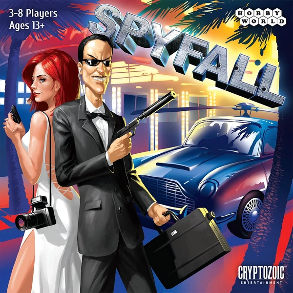Cover image of Spyfall board game
