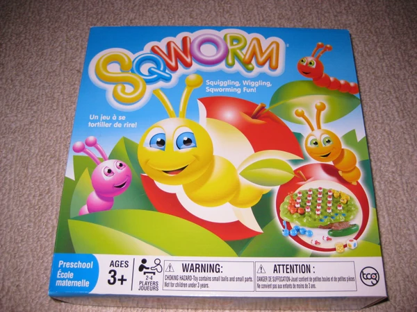 Cover image of Sqworm board game