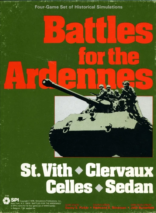 Cover image of St. Vith: The Sixth Panzer Army Attack board game