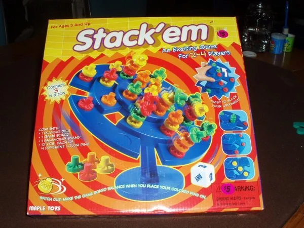 Cover image of Stack'em board game