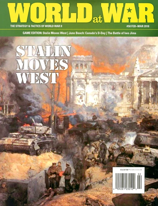 Cover image of Stalin Moves West board game