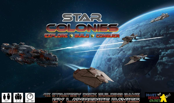 Cover image of Star Colonies board game