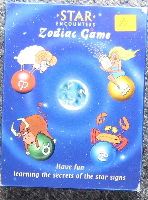 Cover image of Star Encounters: The Zodiac Game board game