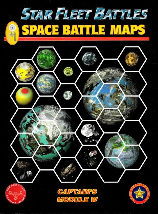 Cover image of Star Fleet Battles: Module W – Space Battle Maps board game