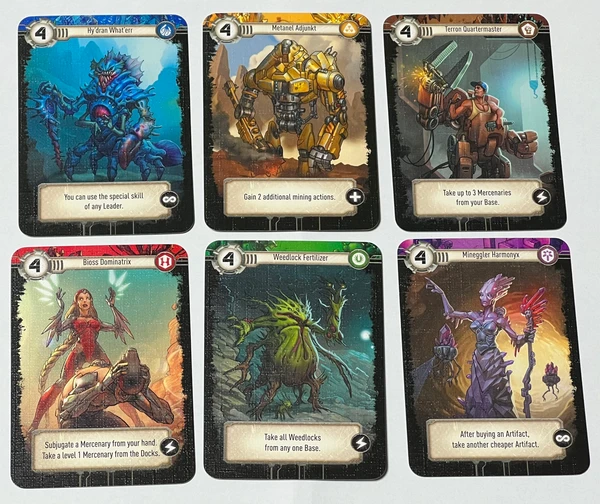 Cover image of Star Scrappers: Cave-in – Legendary Mercenaries board game