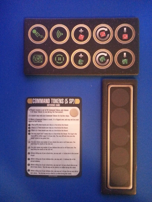 Cover image of Star Trek: Attack Wing – Command Tokens Resource board game