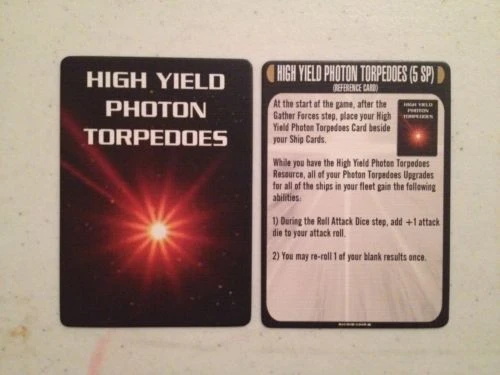 Cover image of Star Trek: Attack Wing – High Yield Photon Torpedoes Resource board game