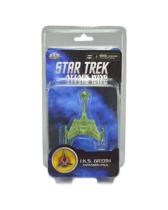 Cover image of Star Trek: Attack Wing – I.K.S. Gr'oth Expansion Pack board game