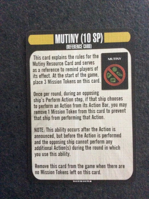 Cover image of Star Trek: Attack Wing – Mutiny Resource board game