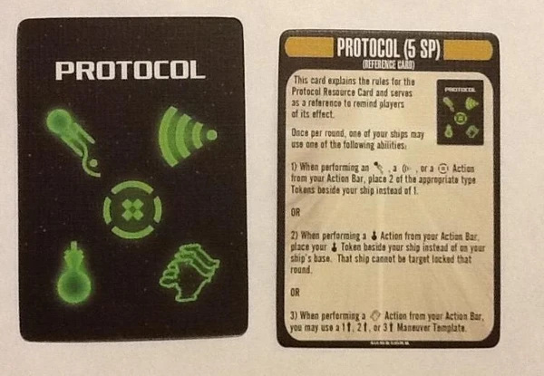 Cover image of Star Trek: Attack Wing – Protocol Resource board game