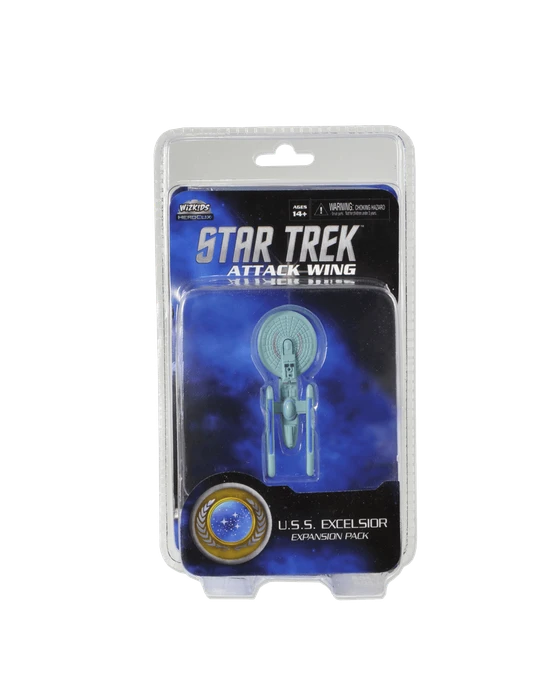 Cover image of Star Trek: Attack Wing – U.S.S. Excelsior Expansion Pack board game