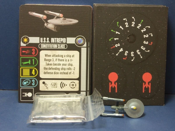 Cover image of Star Trek: Attack Wing – U.S.S. Intrepid Expansion Pack board game