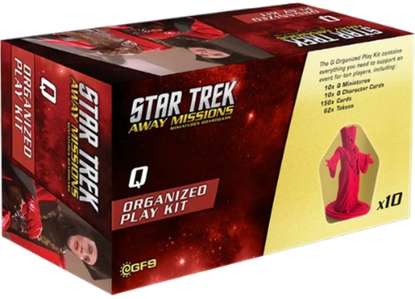 Cover image of Star Trek: Away Missions – Q Organized Play Kit board game