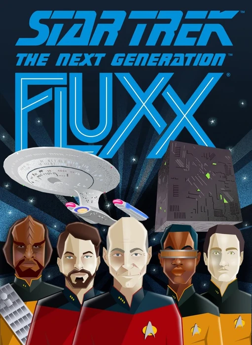 Cover image of Star Trek: The Next Generation Fluxx board game