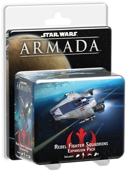 Cover image of Star Wars: Armada – Rebel Fighter Squadrons Expansion Pack board game