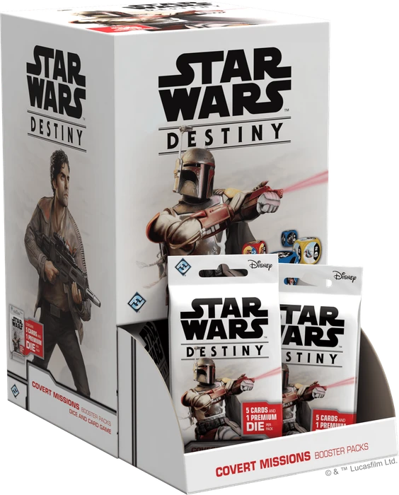Cover image of Star Wars: Destiny – Covert Missions Booster Pack board game