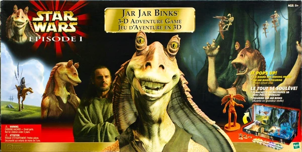 Cover image of Star Wars: Episode I – Jar Jar Binks 3-D Adventure Game board game