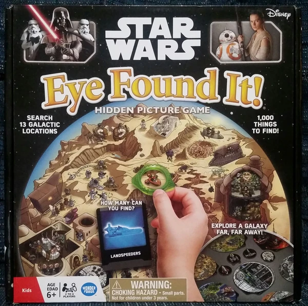 Cover image of Star Wars: Eye Found It! board game