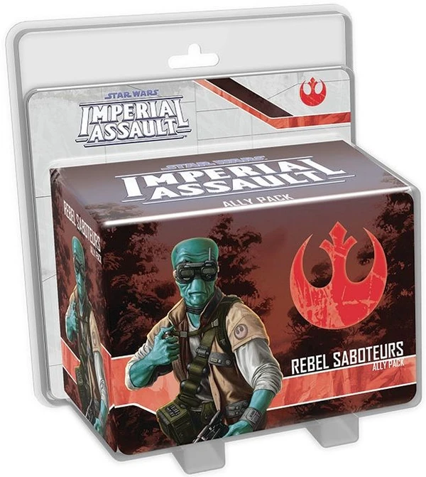 Cover image of Star Wars: Imperial Assault – Rebel Saboteurs Ally Pack board game