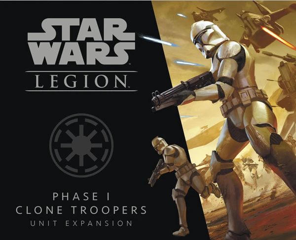 Cover image of Star Wars: Legion – Phase I Clone Troopers Unit Expansion board game