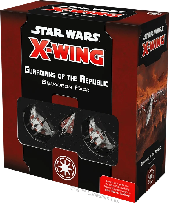 Cover image of Star Wars: X-Wing (Second Edition) – Guardians of the Republic Squadron Pack board game