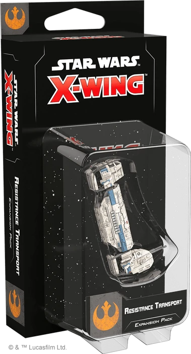 Cover image of Star Wars: X-Wing (Second Edition) – Resistance Transport Expansion Pack board game