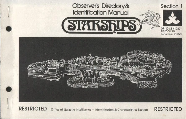 Cover image of Starfleet Wars: Observer's Directory & Identification Manual board game
