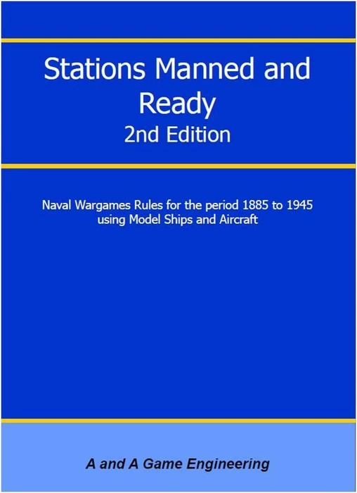 Cover image of Stations Manned and Ready 2nd Edition board game