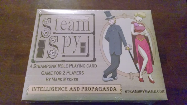 Cover image of Steam Spy: Intelligence and Propaganda board game