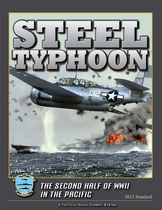 Cover image of Steel Typhoon: The Second Half of WWII in the Pacific (2012 Standard) board game