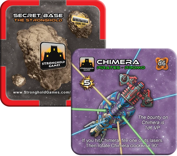 Cover image of Stellar Conflict: Chimera / Secret Base board game