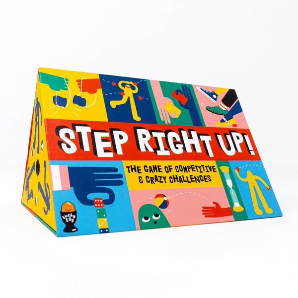 Cover image of Step Right Up! board game