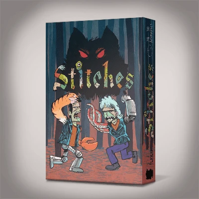 Cover image of Stitches: A Card Game of Monstrous Proportions board game