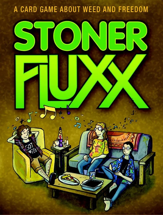 Cover image of Stoner Fluxx board game