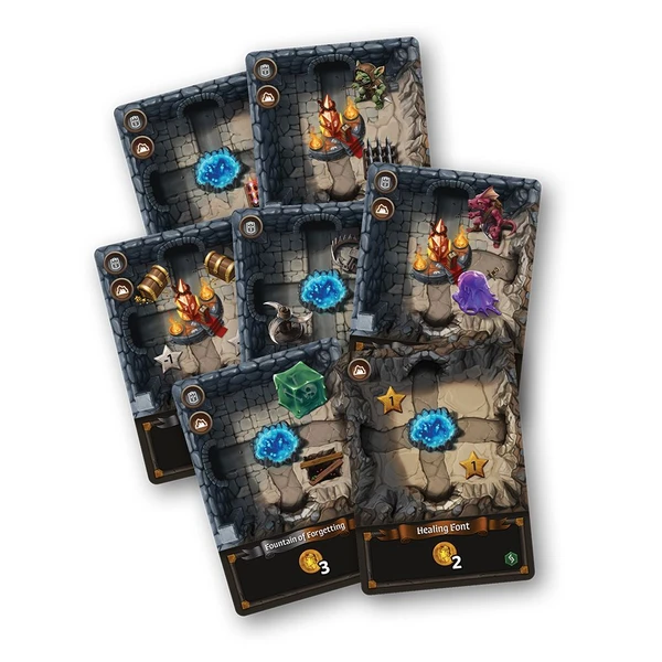 Cover image of Stonespine Architects: Shrines and Fountains Mini Expansion board game