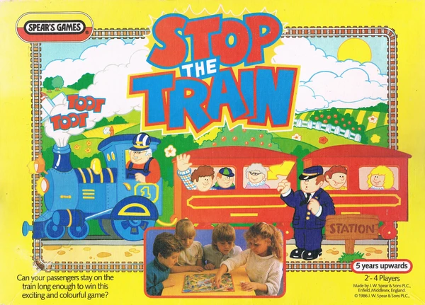 Cover image of Stop the Train board game