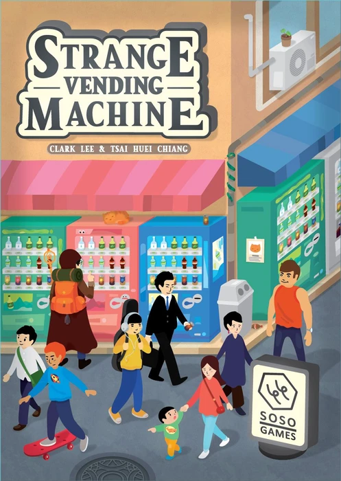 Cover image of Strange Vending Machine board game