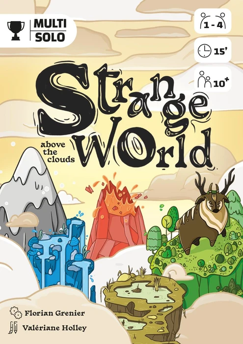 Cover image of Strange World Above the Clouds board game