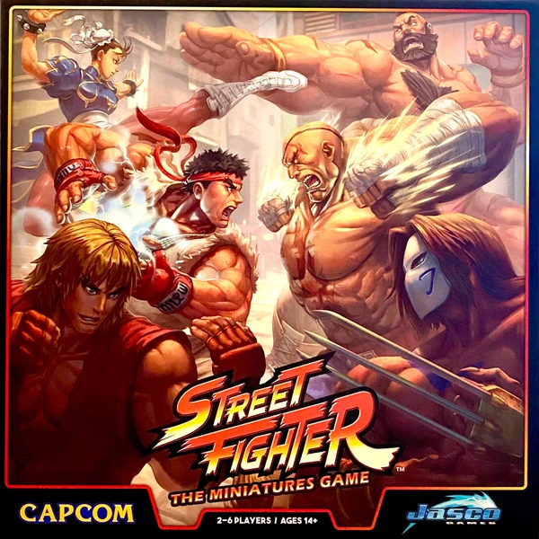 Cover image of Street Fighter: The Miniatures Game board game
