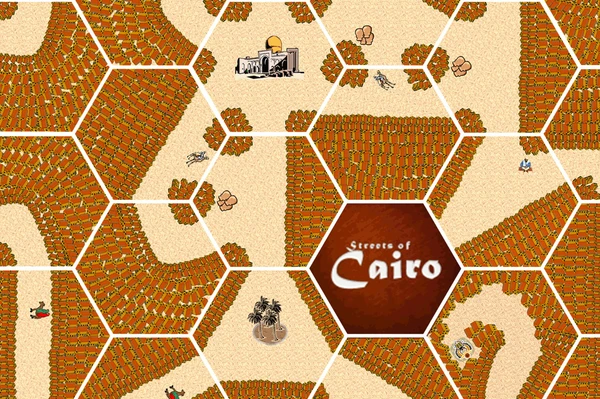 Cover image of Streets of Cairo board game