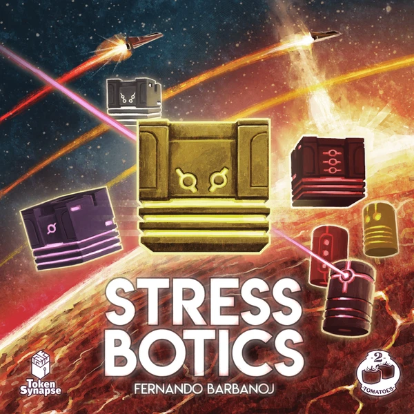 Cover image of Stress Botics board game