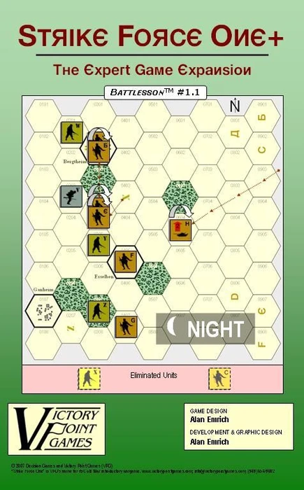 Cover image of Strike Force One+: The Expert Game Expansion board game