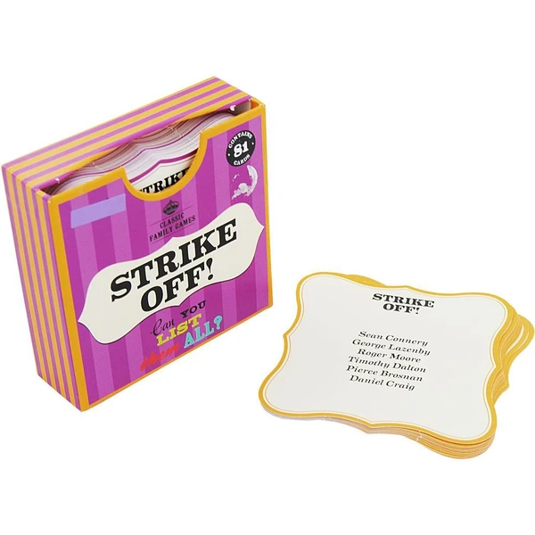 Cover image of Strike Off! board game