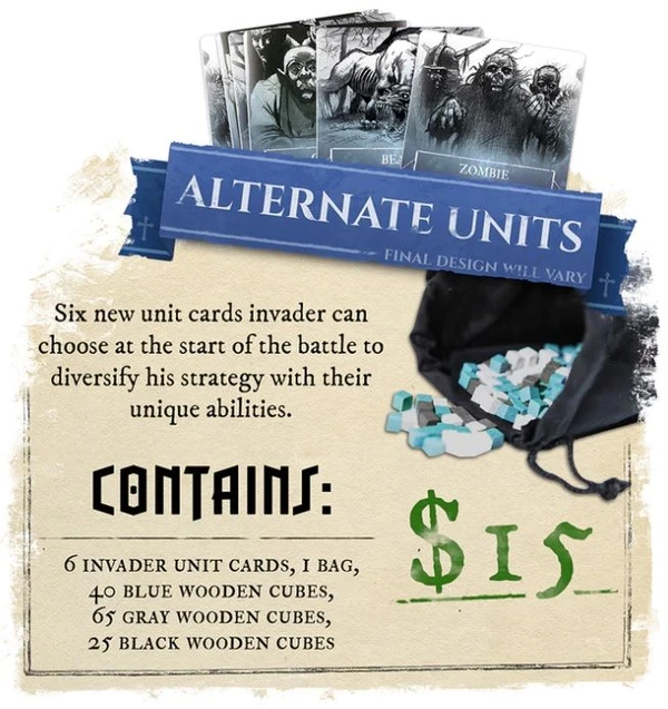 Cover image of Stronghold: Undead (Second Edition) – Alternate Units board game