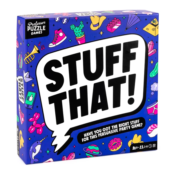 Cover image of Stuff That! board game