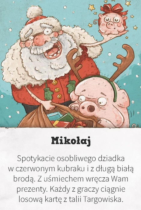 Cover image of Stwory z Obory: Mikołaj board game
