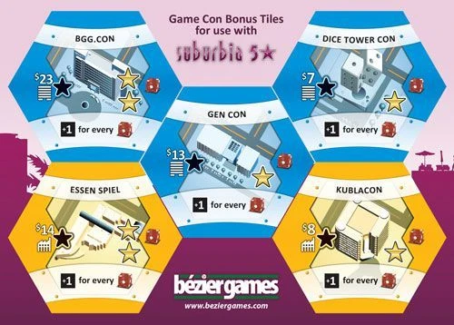 Cover image of Suburbia: Con Tiles board game