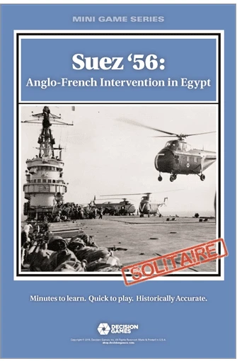 Cover image of Suez '56: Anglo-French Intervention in Egypt board game