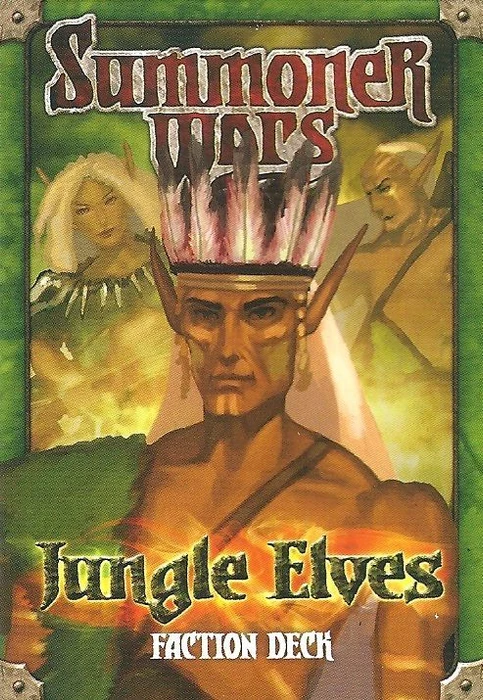 Cover image of Summoner Wars: Jungle Elves Faction Deck board game